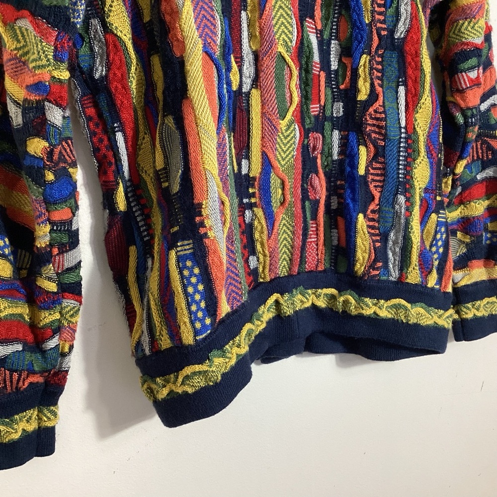 Coogi Style Women’s 3D Knit Boyfriend Cardigan L/XL - Picture 12 of 16